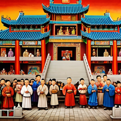 **

A vibrant mural depicting the historical traditions of a Chinese community, showcasing traditional industries, historical events, and important figures. Capture the essence of community pride and cultural heritage through colorful imagery and storytelling.

**