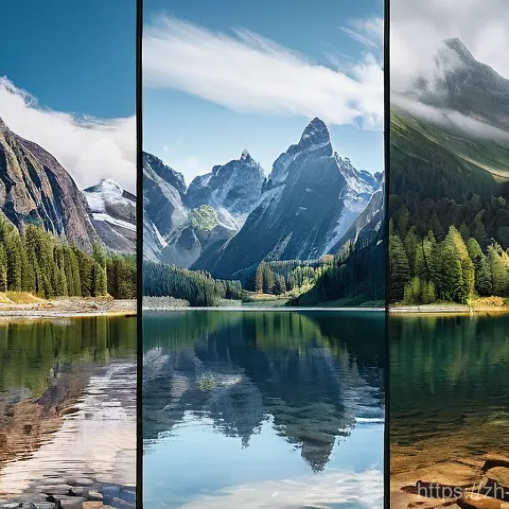 벽화여행 충청도 벽화마을 - Here are three detailed image prompts for generating images, adhering to all specified guidelines: