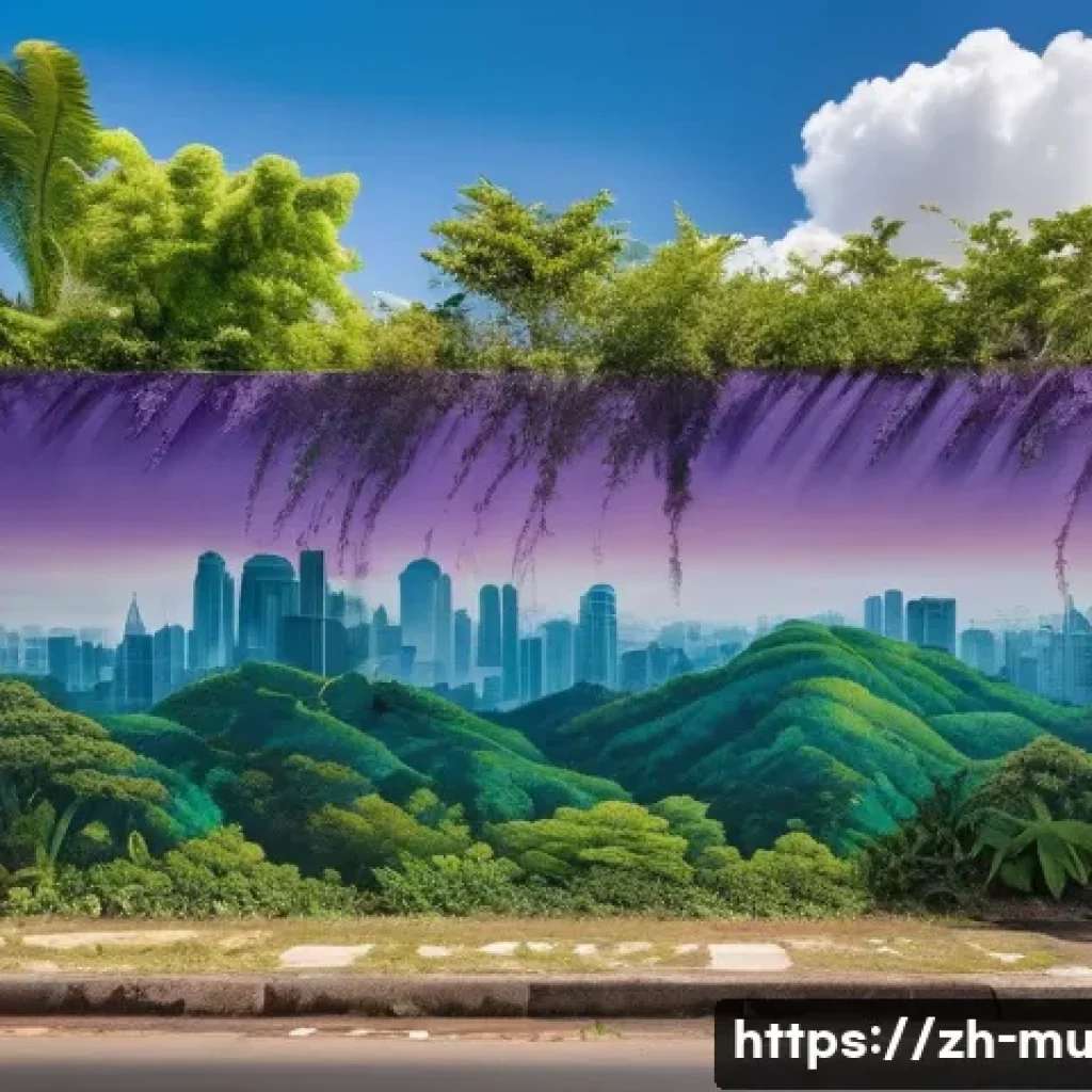 벽화 작품 관리 및 보존 - A highly detailed mural scene depicting a historic city wall painting under natural environmental st...