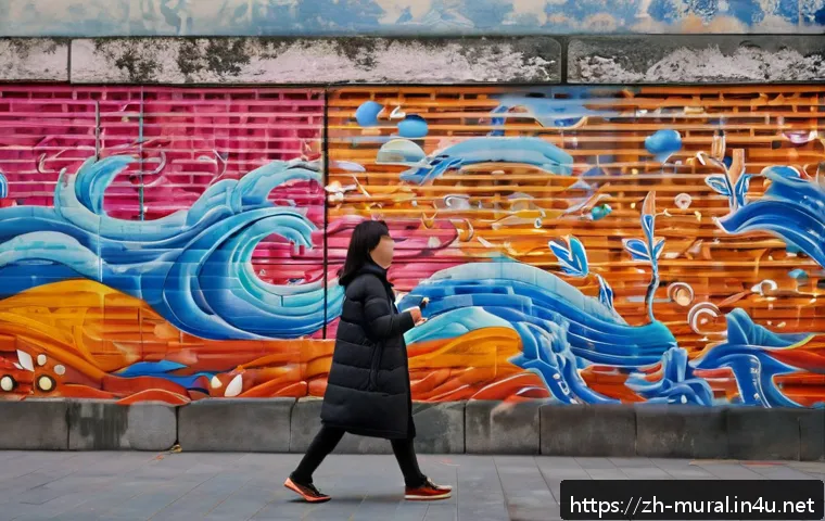 벽화여행 입장료 및 할인 정보 - A serene urban mural scene in Chengdu&rsquo;s Kuanzhai Alley during early morning light, showcasing tradit...